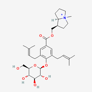 molecular formula C32H48NO8+ B3034730 苦莫切林 CAS No. 21284-20-8