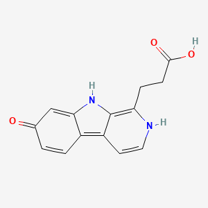 7-Hydroxy-beta-carboline-1-propionic acid