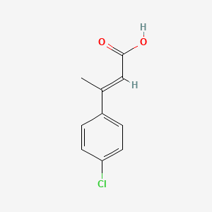 molecular formula C10H9ClO2 B3034747 (E)-3-(4-氯苯基)丁-2-烯酸 CAS No. 21758-07-6