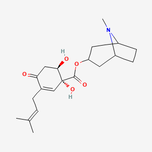 molecular formula C20H29NO5 B3034764 Consiculine CAS No. 219829-73-9