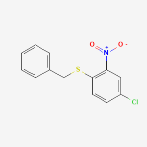 molecular formula C13H10ClNO2S B3034774 1-(Benzylsulfanyl)-4-chloro-2-nitrobenzene CAS No. 22057-45-0