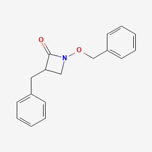 3-Benzyl-1-(benzyloxy)azetidin-2-one