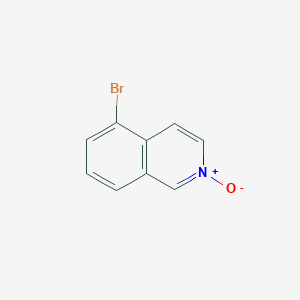 molecular formula C9H6BrNO B3034795 异喹啉，5-溴-，2-氧化物 CAS No. 223671-17-8
