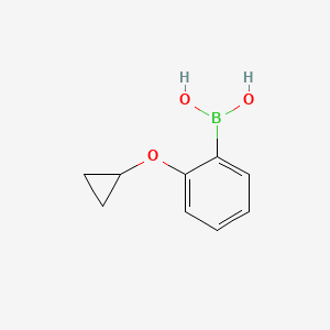 molecular formula C9H11BO3 B3034801 2-Cyclopropoxyphenylboronic acid CAS No. 225517-86-2