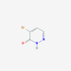 molecular formula C4H3BrN2O B3034803 4-溴哒嗪-3(2h)-酮 CAS No. 22626-56-8