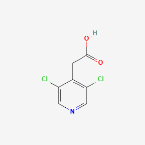 molecular formula C7H5Cl2NO2 B3034806 3,5-Dichloropyridine-4-acetic acid CAS No. 227781-56-8