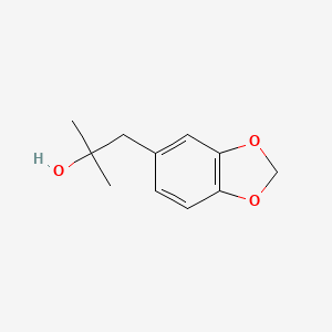 molecular formula C11H14O3 B3034810 1-(Benzo[d][1,3]dioxol-5-yl)-2-methylpropan-2-ol CAS No. 23037-64-1
