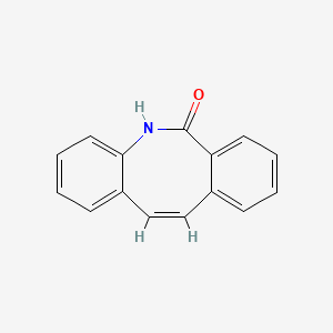 molecular formula C15H11NO B3034813 二苯并[b,f]氮杂卓-6(5H)-酮 CAS No. 23112-88-1