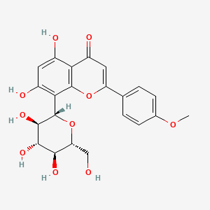 molecular formula C22H22O10 B3034816 4'-O-Methylvitexin CAS No. 2326-34-3