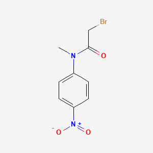 molecular formula C9H9BrN2O3 B3034822 2-Bromo-N-methyl-N-(4-nitrophenyl)acetamide CAS No. 23543-31-9