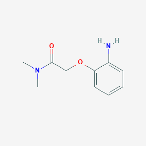 molecular formula C10H14N2O2 B3034835 2-(2-Aminophenoxy)-N,N-dimethylacetamide CAS No. 24011-74-3