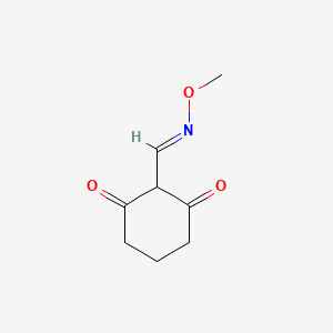 2-[(E)-Methoxyiminomethyl]cyclohexane-1,3-dione