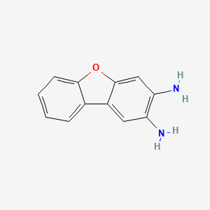 molecular formula C12H10N2O B3034861 Dibenzofuran-2,3-diamine CAS No. 24258-73-9