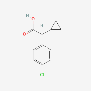 2-(4-Chlorophenyl)-2-cyclopropylacetic acid