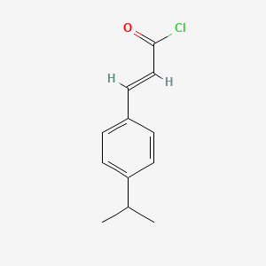 molecular formula C12H13ClO B3034877 (2E)-3-(4-Isopropylphenyl)acryloyl chloride CAS No. 244759-45-3