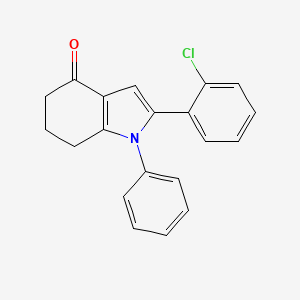 2-(2-chlorophenyl)-1-phenyl-1,5,6,7-tetrahydro-4H-indol-4-one