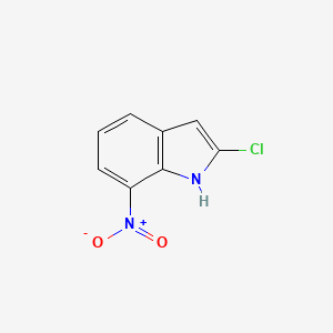 molecular formula C8H5ClN2O2 B3034947 2-Chloro-7-nitro-1h-indole CAS No. 25369-35-1
