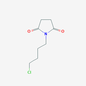molecular formula C8H12ClNO2 B3034950 1-(4-氯丁基)吡咯烷-2,5-二酮 CAS No. 255861-96-2