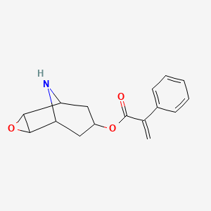 molecular formula C16H17NO3 B3034953 Aponorhyoscine CAS No. 25650-56-0