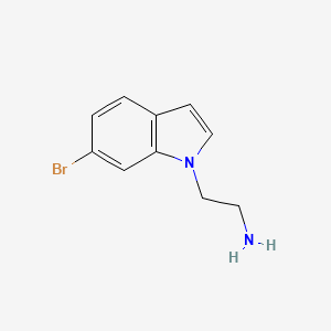 molecular formula C10H11BrN2 B3034962 2-(6-bromo-1H-indol-1-yl)ethanamine CAS No. 259860-23-6