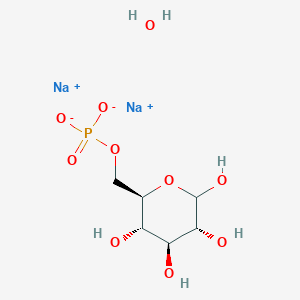 molecular formula C6H13Na2O10P B3034965 d-葡萄糖-6-磷酸二钠盐水合物 CAS No. 26117-86-2