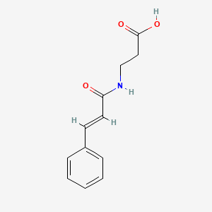 molecular formula C12H13NO3 B3034966 3-Cinnamamidopropanoic acid CAS No. 261179-02-6