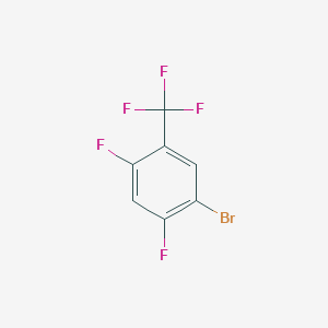 molecular formula C7H2BrF5 B3034971 5-溴-2,4-二氟苯三氟化物 CAS No. 261945-71-5