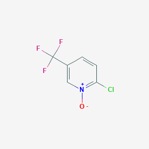 molecular formula C6H3ClF3NO B3034972 2-Chloro-5-(trifluoromethyl)pyridine 1-oxide CAS No. 261956-65-4