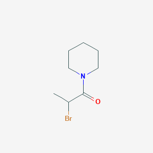 molecular formula C8H14BrNO B3034973 1-(2-溴丙酰基)哌啶 CAS No. 2620-14-6