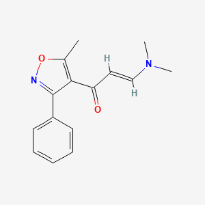 3-(Dimethylamino)-1-(5-methyl-3-phenyl-4-isoxazolyl)-2-propen-1-one