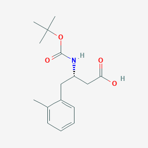 Boc-(S)-3-Amino-4-(2-methylphenyl)butanoic acid