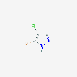3-Bromo-4-chloro-1H-pyrazole