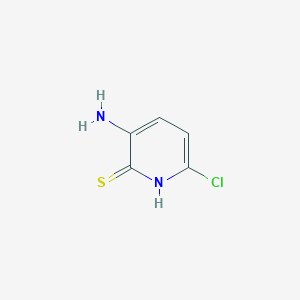 B3035006 3-amino-6-chloro-1H-pyridine-2-thione CAS No. 27467-92-1