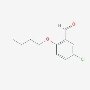 molecular formula C11H13ClO2 B3035007 2-Butoxy-5-chlorobenzaldehyde CAS No. 27590-76-7