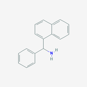 molecular formula C17H15N B3035051 alpha-(1-Naphthyl)benzylamine CAS No. 2936-63-2