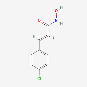 molecular formula C9H8ClNO2 B3035074 (2e)-3-(4-氯苯基)-N-羟基丙烯酰胺 CAS No. 29900-76-3