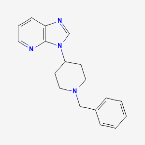 molecular formula C18H20N4 B3035091 3-(1-苄基哌啶-4-基)-3H-咪唑并[4,5-b]吡啶 CAS No. 301220-34-8