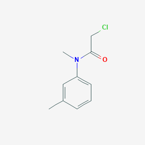 2-chloro-N-methyl-N-(3-methylphenyl)acetamide