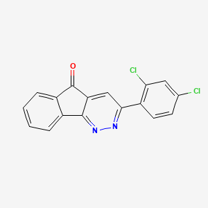 molecular formula C17H8Cl2N2O B3035115 3-(2,4-dichlorophenyl)-5H-indeno[1,2-c]pyridazin-5-one CAS No. 303145-60-0