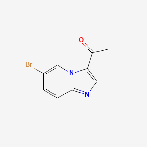 1-(6-Bromoimidazo[1,2-a]pyridin-3-yl)ethanone