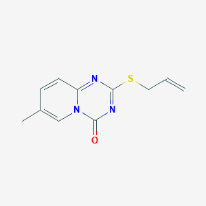 2-(allylthio)-7-methyl-4H-pyrido[1,2-a][1,3,5]triazin-4-one