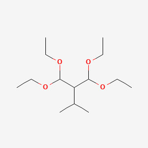 2-(Diethoxymethyl)-1,1-diethoxy-3-methylbutane