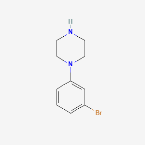 molecular formula C10H13BrN2 B3035295 1-(3-Bromophenyl)piperazine CAS No. 31197-30-5