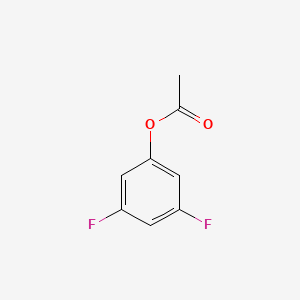 molecular formula C8H6F2O2 B3035308 3,5-Difluorophenyl acetate CAS No. 315690-94-9