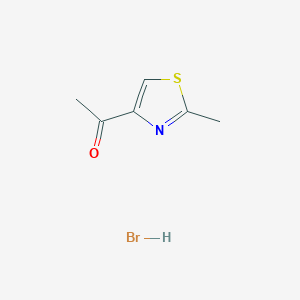 1-(2-Methyl-1,3-thiazol-4-yl)ethan-1-one hydrobromide