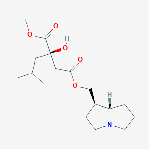 molecular formula C17H29NO5 B3035373 Cornucervine CAS No. 31948-48-8