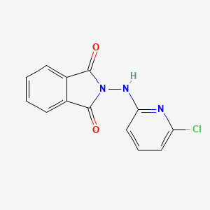 molecular formula C13H8ClN3O2 B3035412 2-((6-氯-2-吡啶基)氨基)-1H-异吲哚-1,3(2H)-二酮 CAS No. 320421-92-9