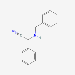 molecular formula C15H14N2 B3035478 2-(Benzylamino)-2-phenylacetonitrile CAS No. 32153-18-7