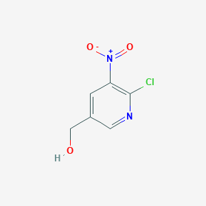 molecular formula C6H5ClN2O3 B3035496 (6-Chloro-5-nitropyridin-3-yl)methanol CAS No. 321845-12-9