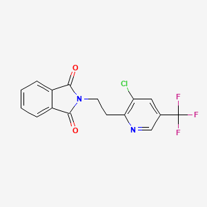 2-[2-(3-Chloro-5-trifluoromethyl-pyridin-2-yl)-ethyl]-isoindole-1,3-dione